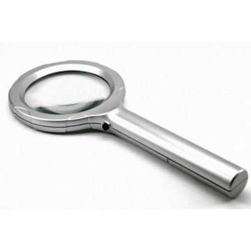 Designer Hand Magnifier -  2x, 3x or 4x - LED+